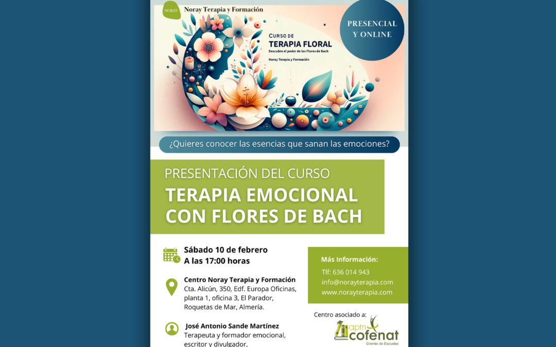 Presentación del Curso Terapia Emocional con Flores de Bach